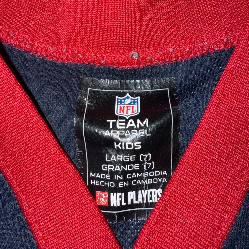 Houston Texans kids jersey. Size L (7)